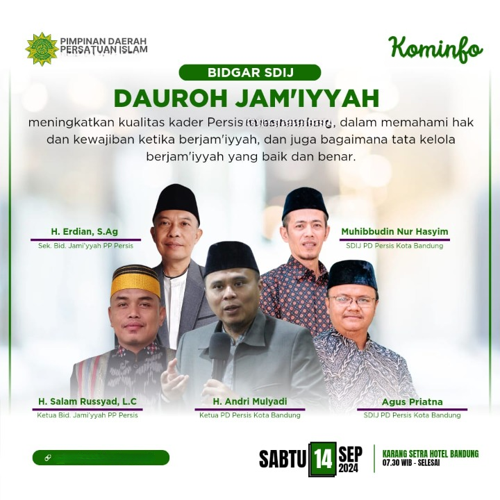 Dauroh Jamiyyah SDIJ PD PERSIS Provinsi Kalimantan Utara